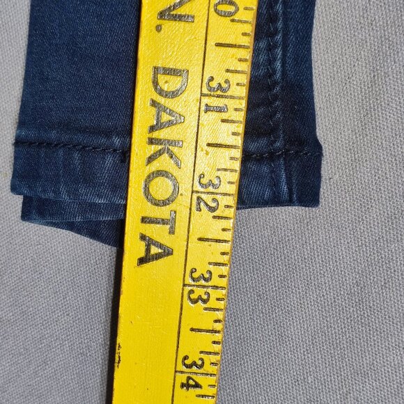 RW&Co. High rise Skinny jeans women's size 31 dark wash ink blue colour - Picture 12 of 14